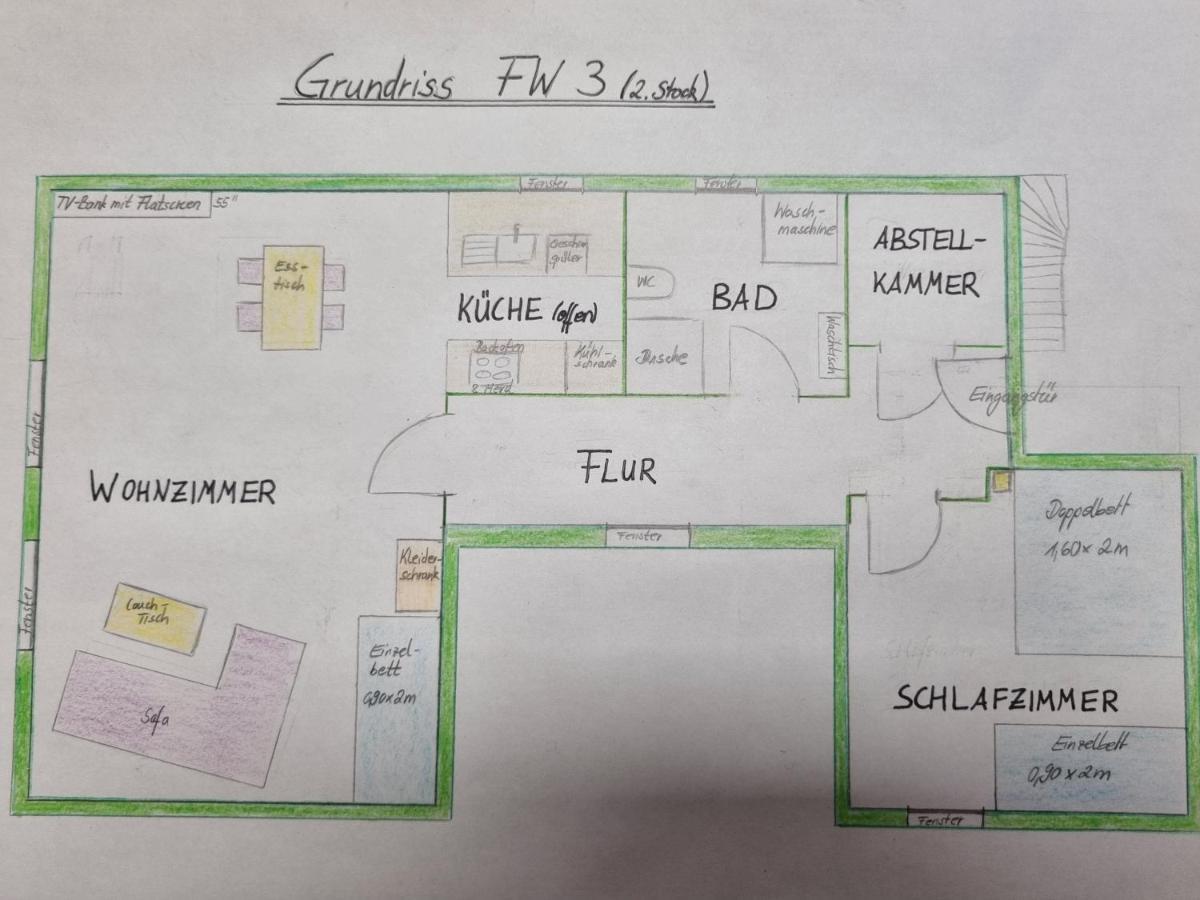 Ferienwohnungen Springer In Schoenefeld Ot Grossziethen Div Apartments Fuer Bis Zu 6 Personen Exterior foto